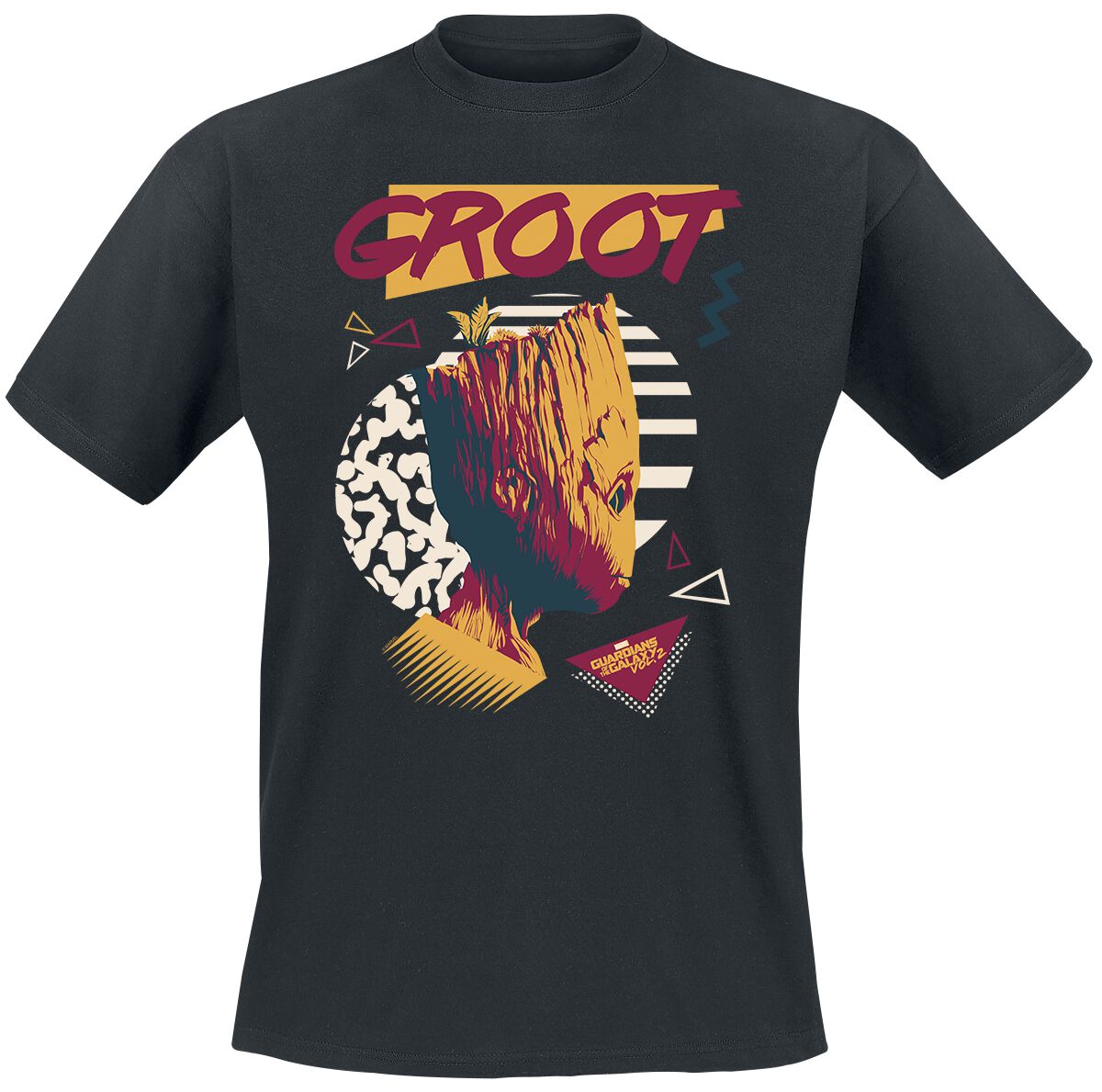 Guardians Of The Galaxy Vol. 2 – Symbols Groot T-Shirt schwarz