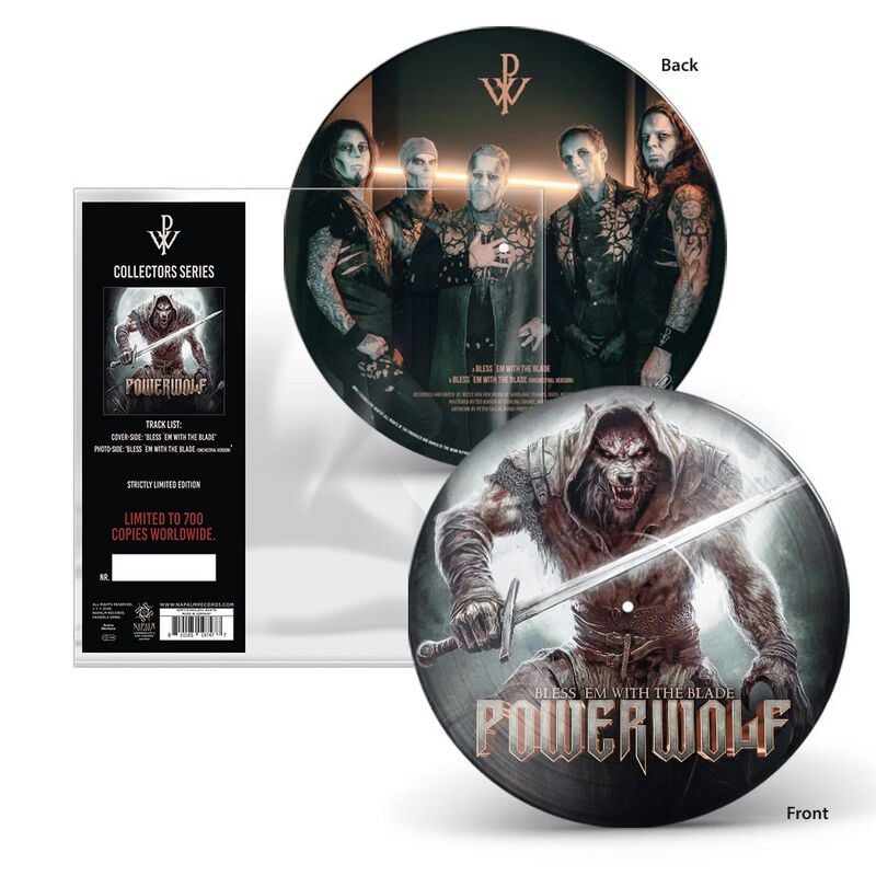 0810185197477 - Blessem with the Blade Single multicolor