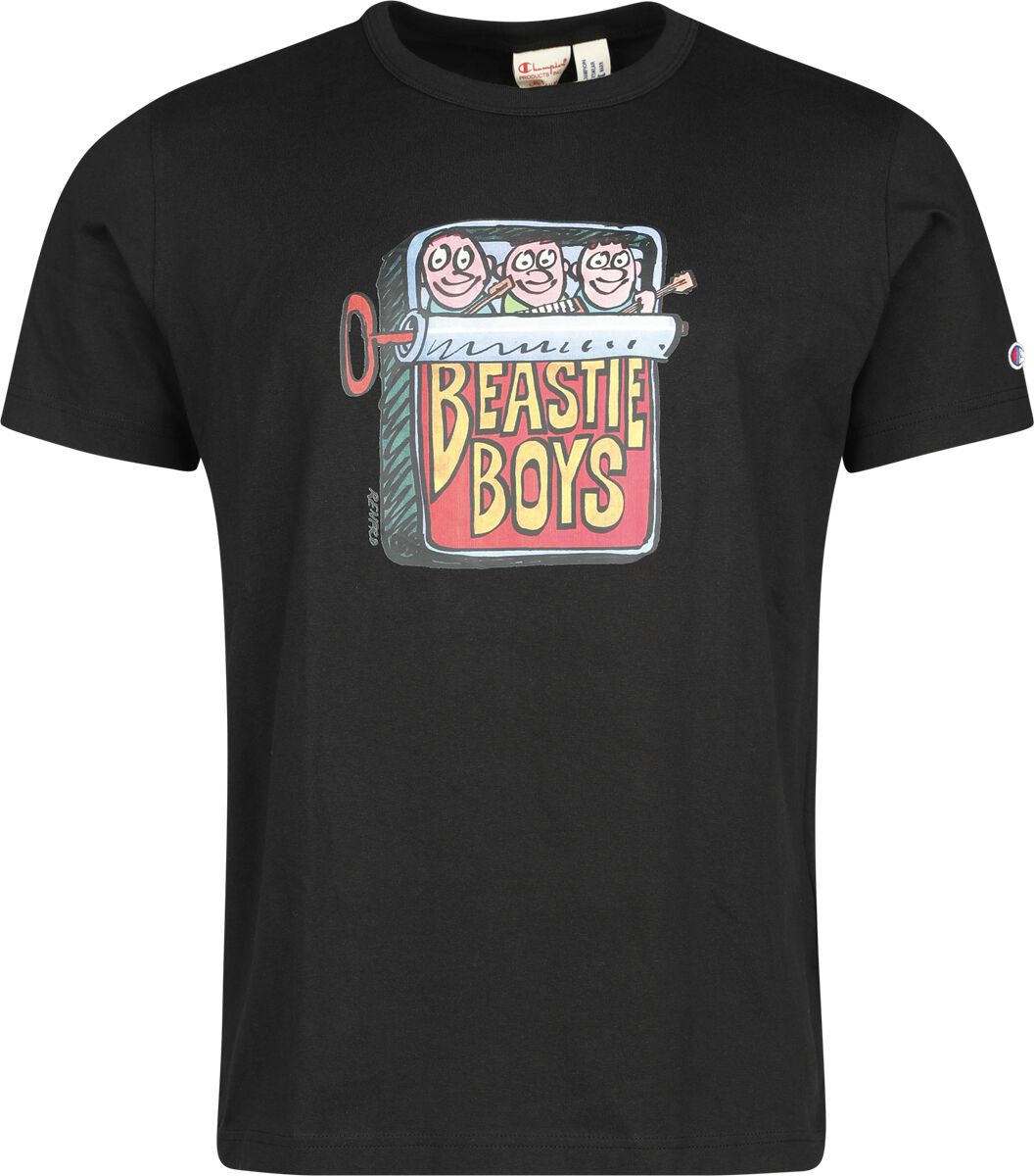 Champion Champion x Beastie Boys - Crewneck T-Shirt T-Shirt schwarz in XL