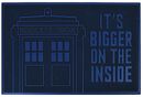 It's Bigger On The Inside, Doctor Who, Fußmatte