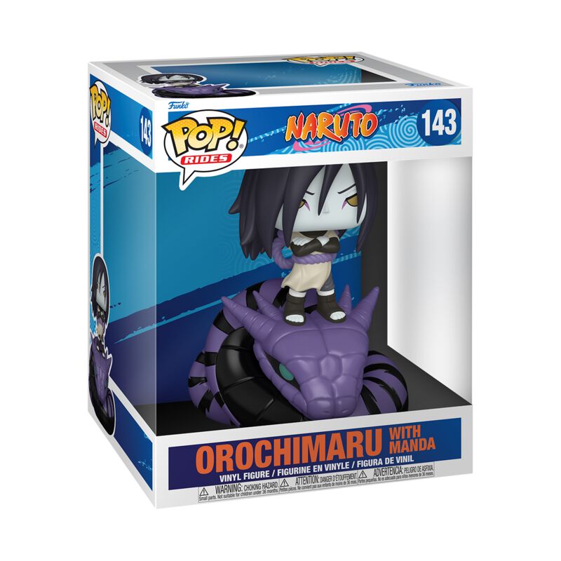 Naruto - Orochimaru with Manda - (Pop! Ride) Vinyl Figur 143 - Funko Pop! Figur - Funko Shop Deutschland - Lizenzierter Fanartikel