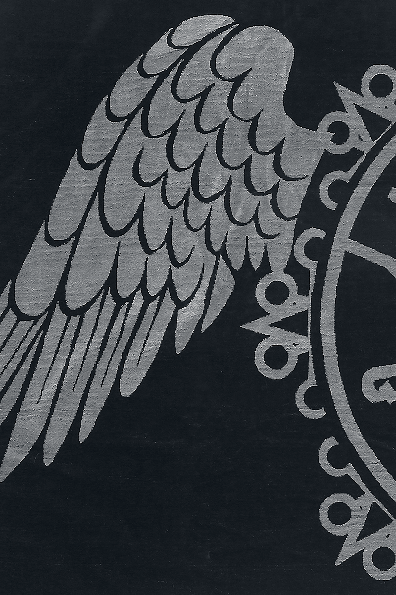 Supernatural Badetuch Badetuch schwarz weiß