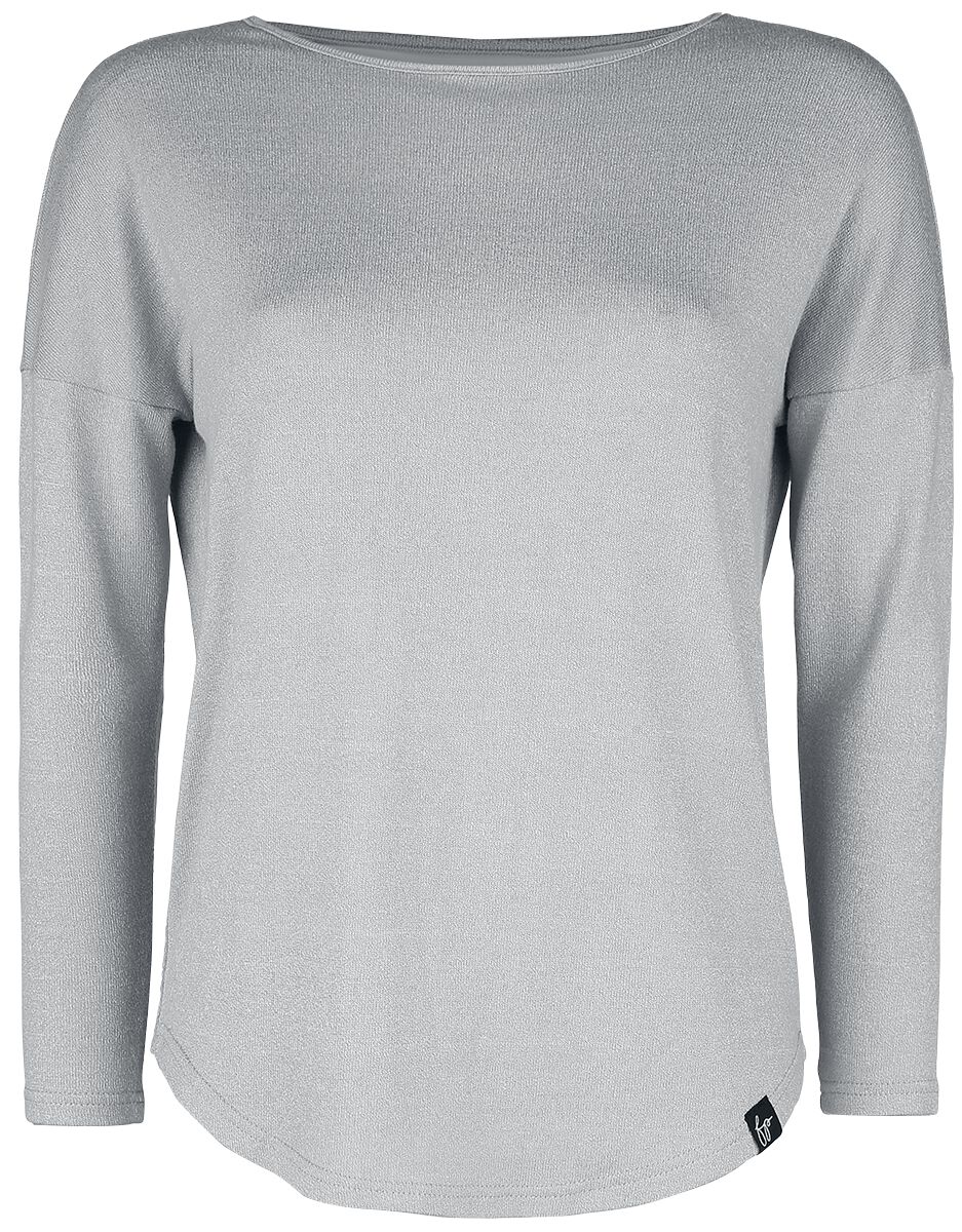 Forplay Lina Long-sleeve Shirt light grey