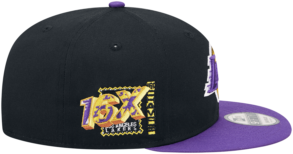 New Era - NBA Team Patch 9FIFTY Los Angeles Lakers Cap multicolor