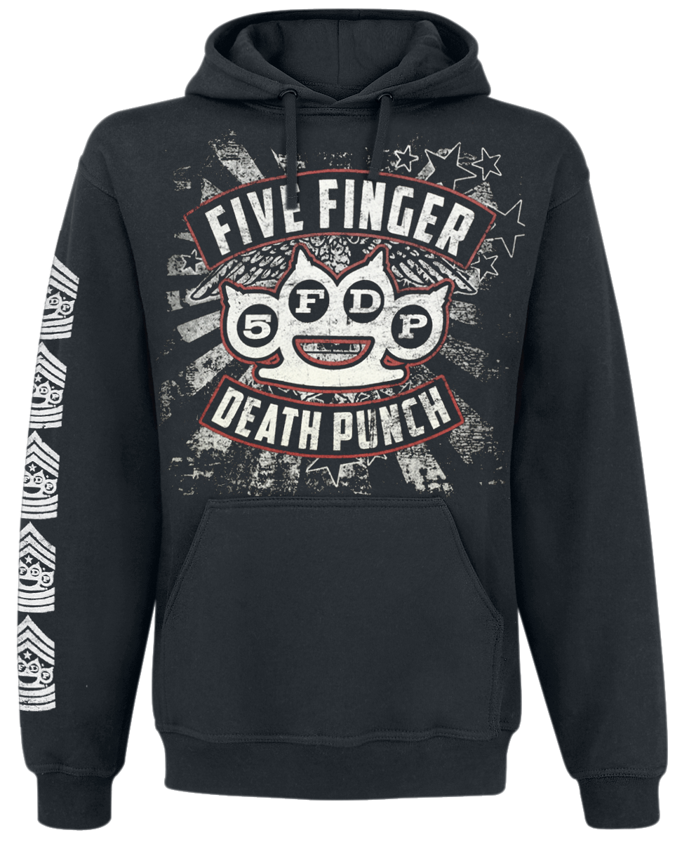Five Finger Death Punch - Punchagram - Kapuzenpullover - schwarz