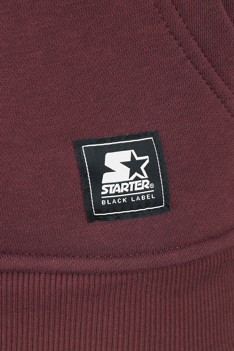 Starter Kapuzenpullover - Starter Essential Hoody - S bis M - für Männer - Größe M - rot