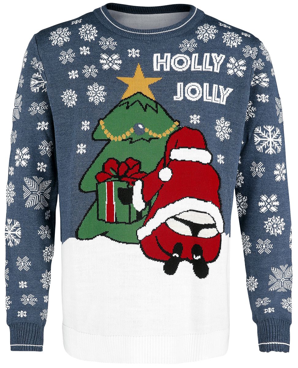 Holly Jolly Weihnachtspullover multicolor von Ugly Christmas Sweater |  cheshamunitedyouth.co.uk