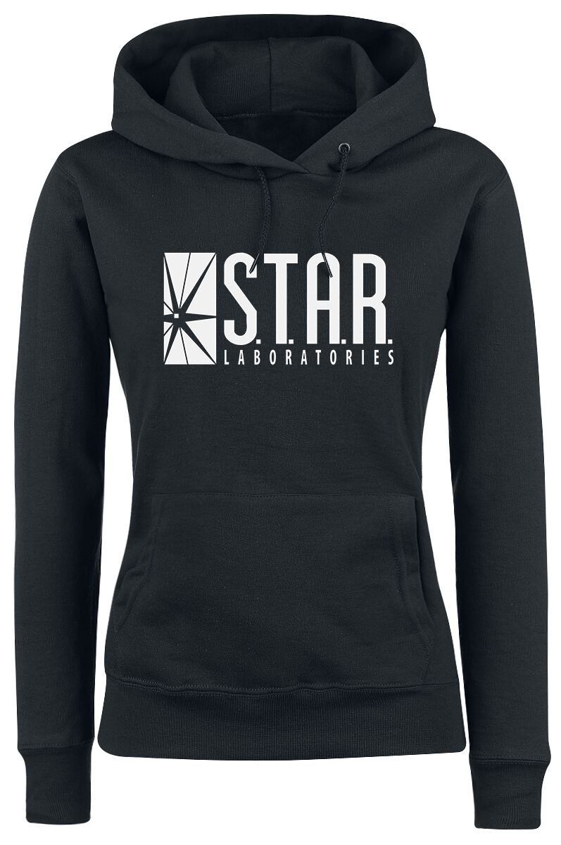 Sweat-shirt à capuche de Flash - Logo Star Labs - S à XXL - pour Femme - noir
