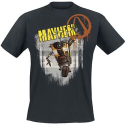 3 - Claptrap - Mayhem, Borderlands, T-Shirt