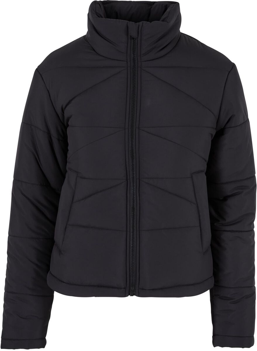 Urban Classics Ladies Arrow Puffer Jacket Übergangsjacke schwarz in XXL