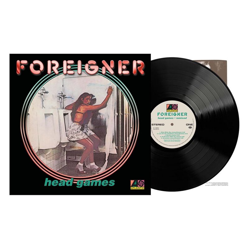 Head games (Remixed) von Foreigner - LP (Re-Release, Standard)