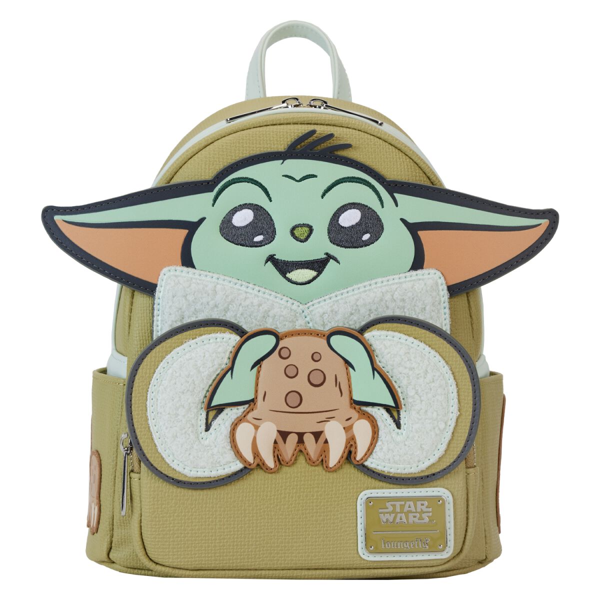 Star Wars The Mandalorian - Loungefly - Grogu and Crabbies Ryggsäck flerfärgad