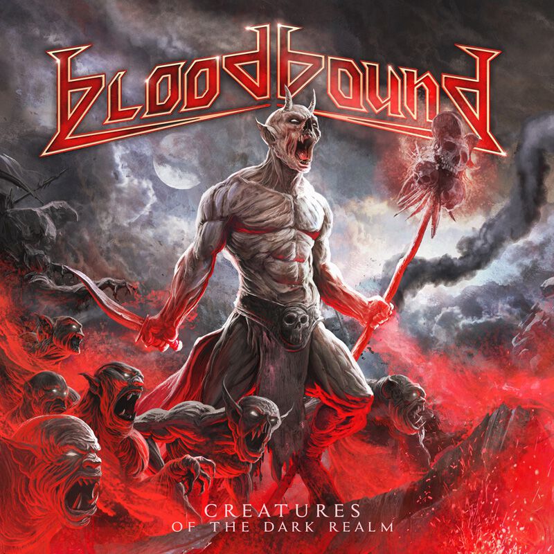 Image of Bloodbound Creatures of the dark realm CD Standard