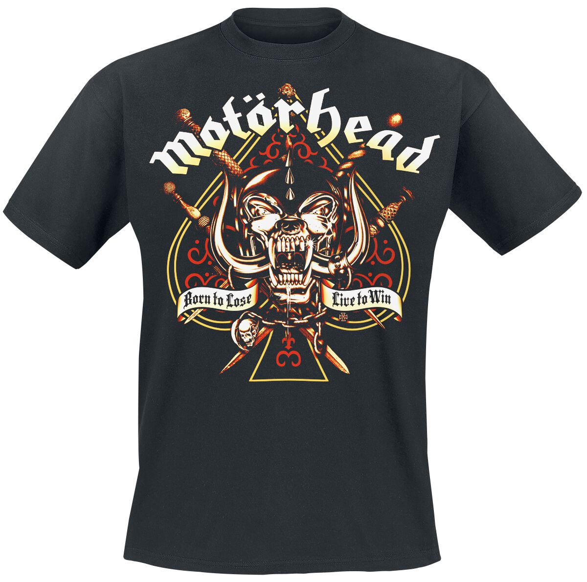 Motörhead T-Shirt - Sword Spade - L bis 4XL - für Männer - Größe 4XL - schwarz  - Lizenziertes Merchandise!