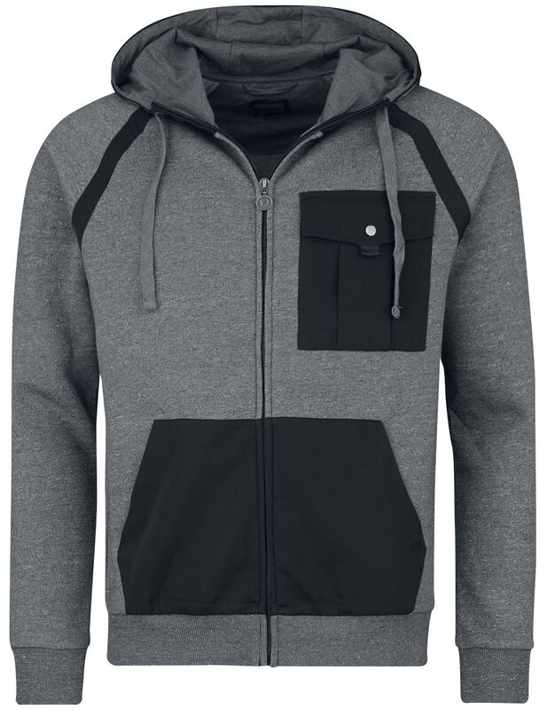 Hoody Jacket With Black Details