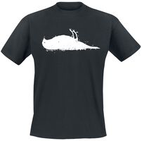 Atticus t-shirt med fågellogotyp