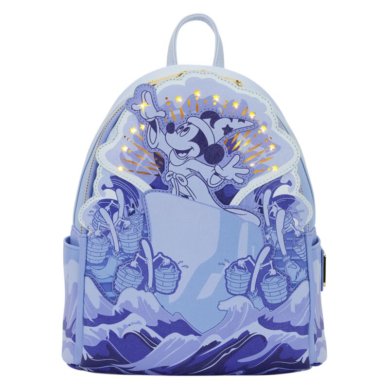 Micky Maus - Disney Mini-Rucksack - Loungefly - Fantasia - multicolor  - Lizenzierter Fanartikel