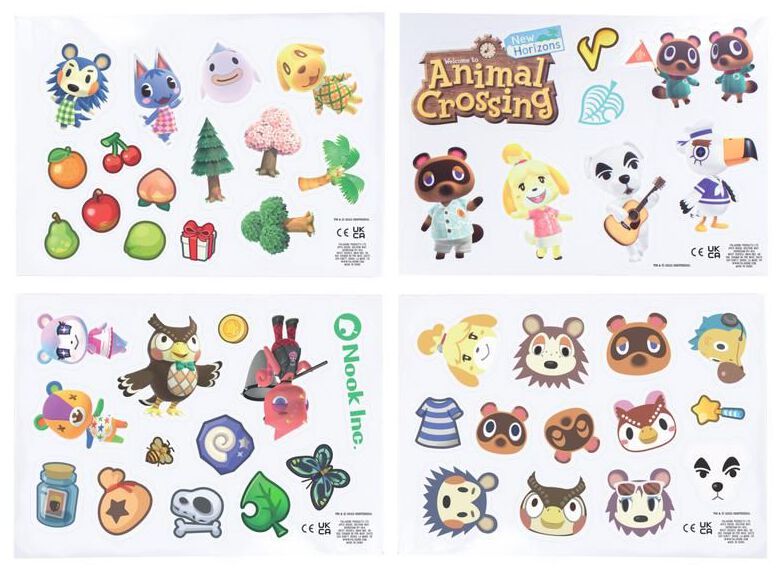 Animal Crossing Stickers Sticker Sets multicolor