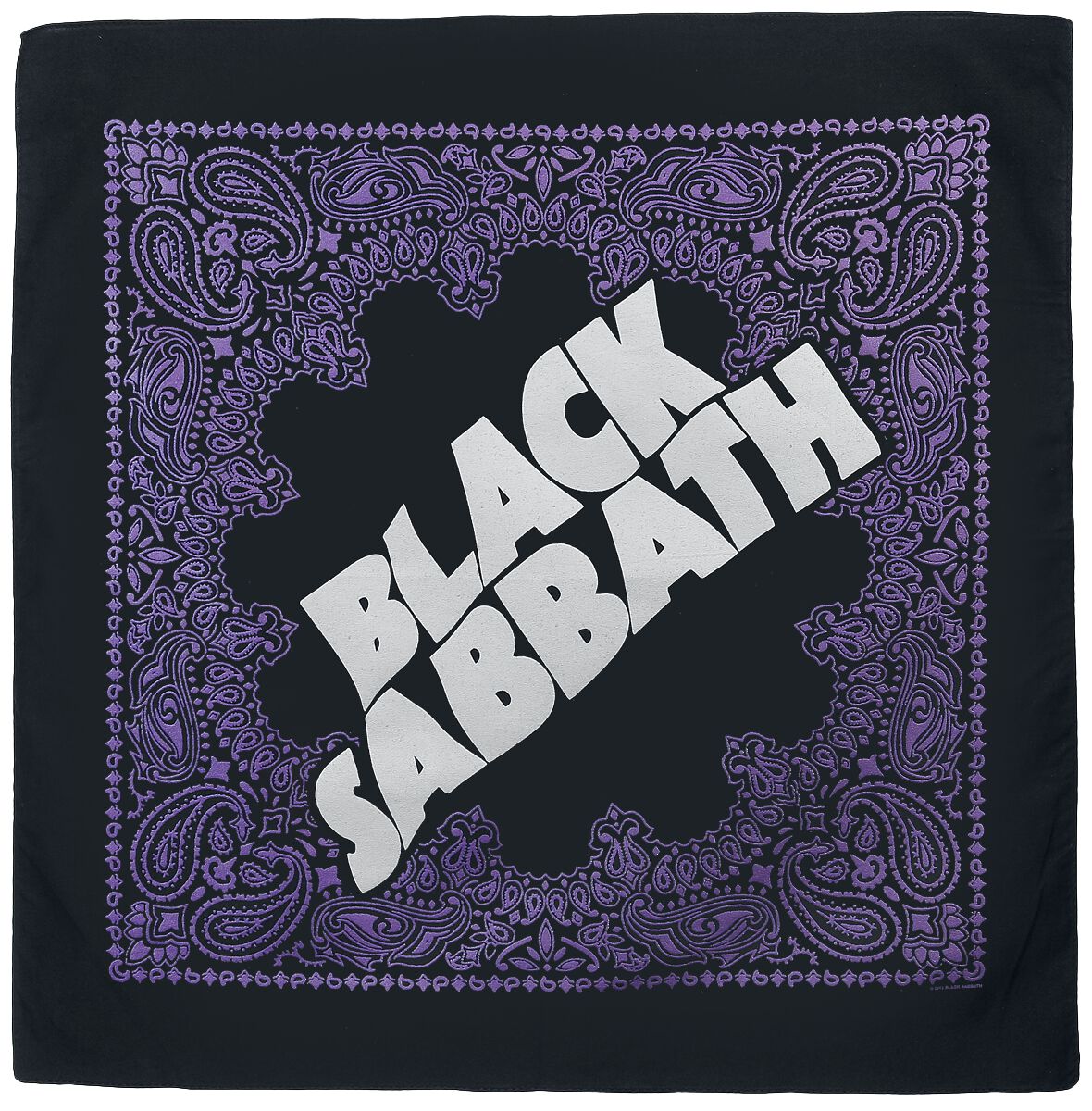 Image of Black Sabbath Logo - Bandana Bandana multicolor