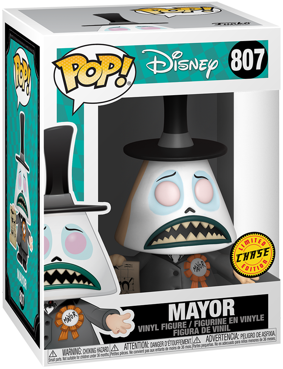 The Nightmare Before Christmas Mayor (Chase Edition möglich) Vinyl Figur 807 Funko Pop! multicolor