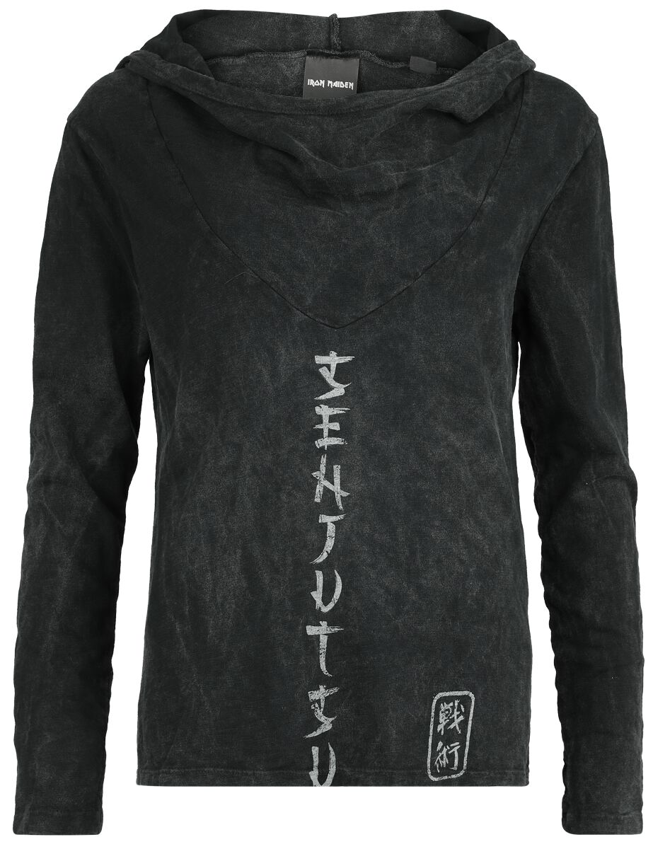 Iron Maiden Langarmshirt - Senjutsu - S bis XL - für Damen - Größe XL - schwarz  - Lizenziertes Merchandise!