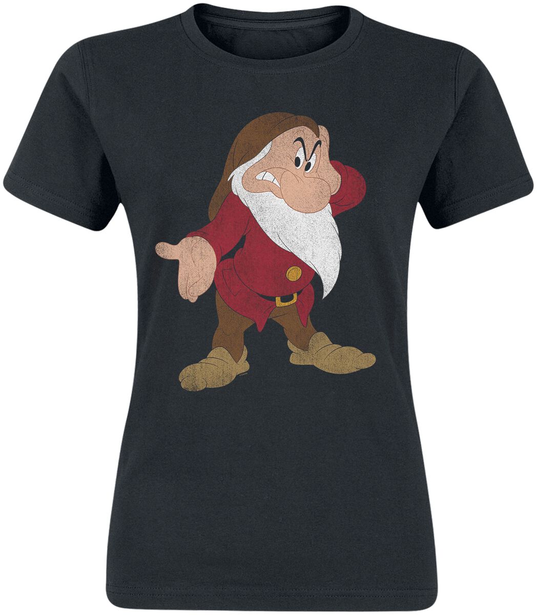Snow White Grumpy T-Shirt black