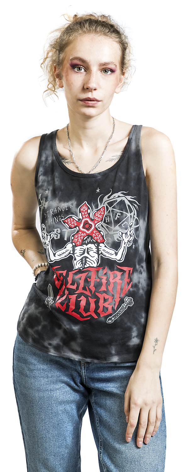 Stranger Things Hellfire Club Tank-Top multicolor