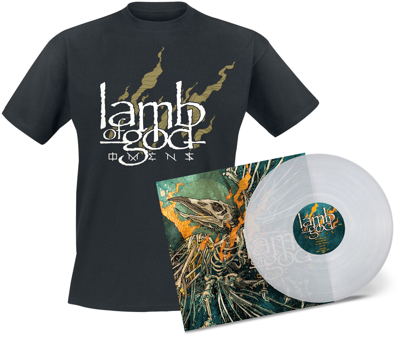 Lamb Of God Omens LP farbig