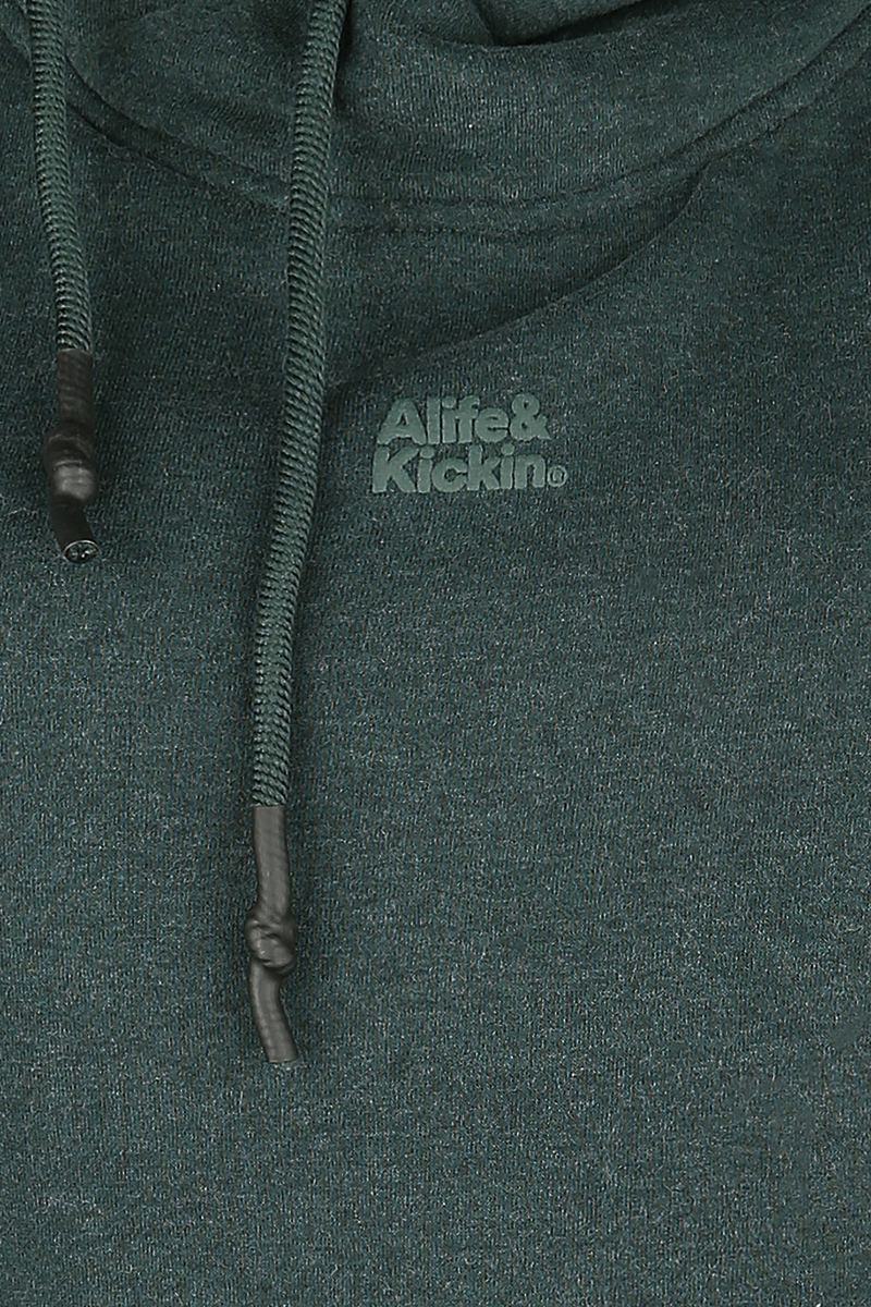 Alife and Kickin SarahAK A Sweat Kapuzenpullover dunkelgrün