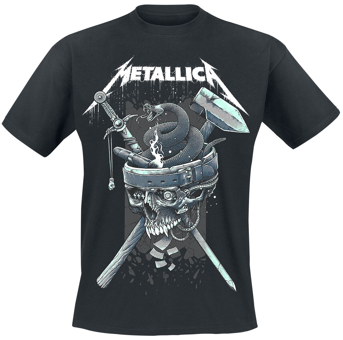 Official merchandise available at EMPMetallica History T-Shirt available in...