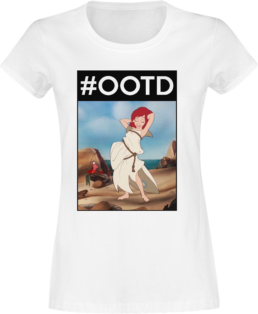 The Little Mermaid #OOTD T-Shirt white