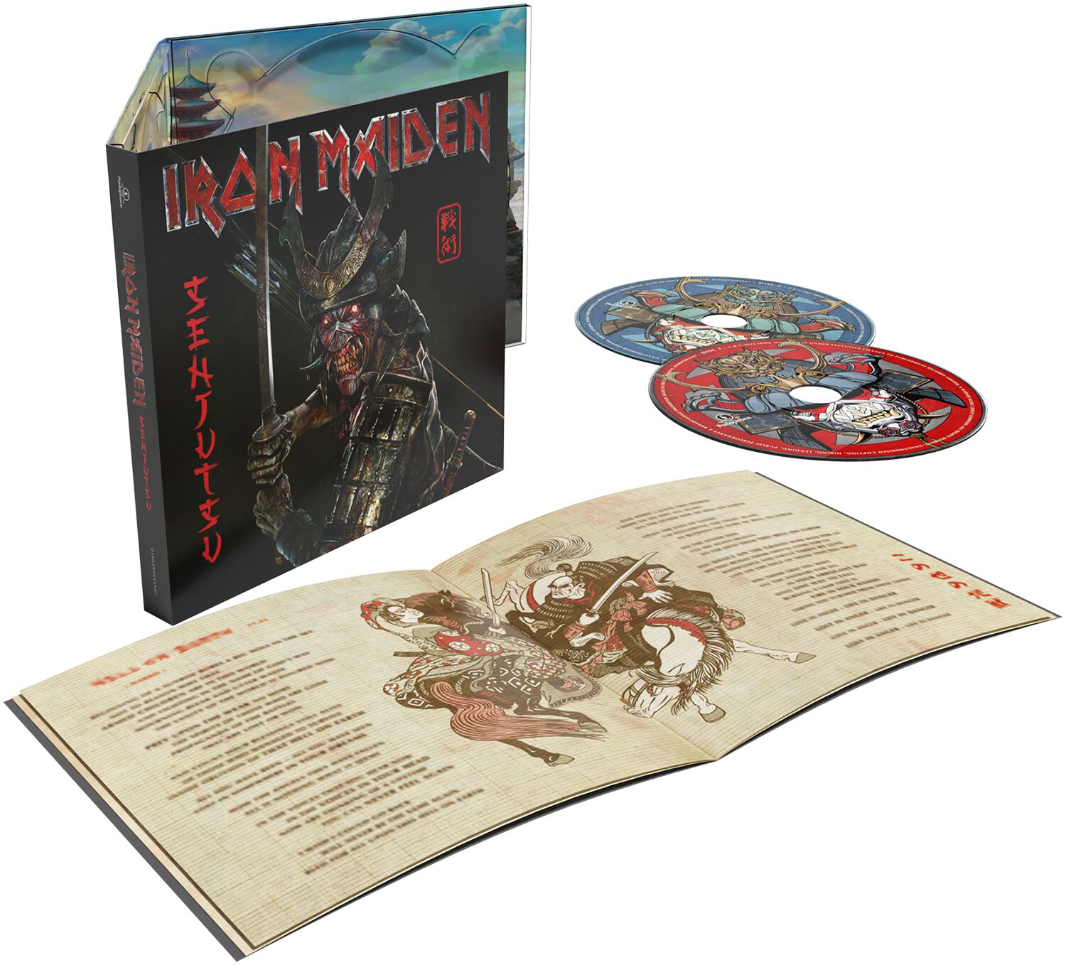 Levně Iron Maiden Senjutsu 2-CD standard