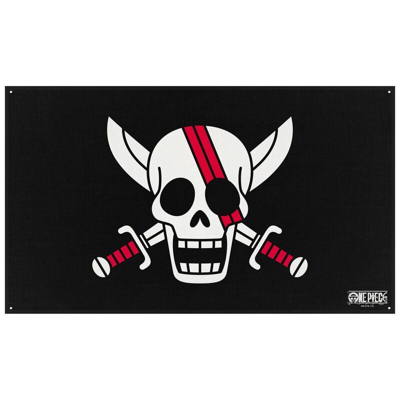 3665361160694 - Red Hair Pirates Flagge multicolor