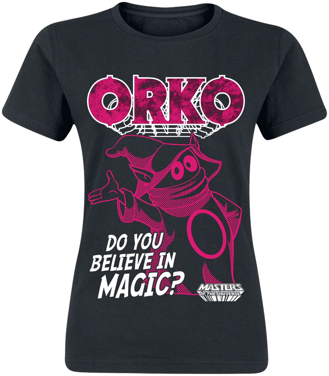 Masters Of The Universe Orko - Do You Believe In Magic T-Shirt black