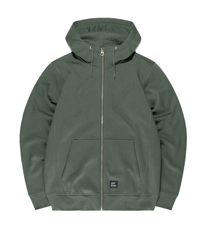 Vintage Industries  Hoodie Jacket - Basing Hooded Sweatshirt - for Men - grey