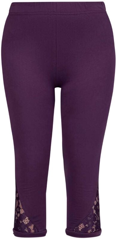 RED by EMP Leggings with Lace Details Leggings lilac