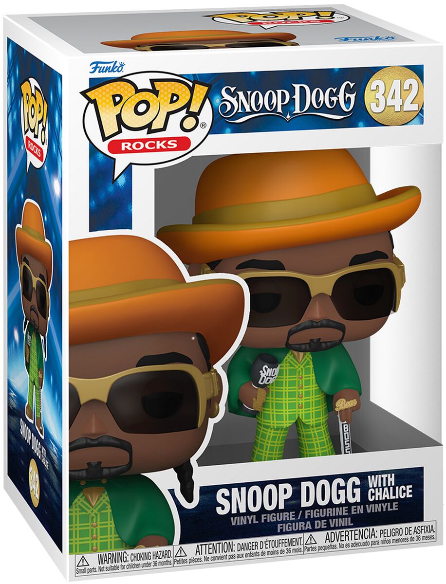 Levně Snoop Dogg Snoop Dogg with Chalice Rocks! Vinyl Figur 342 Sberatelská postava vícebarevný