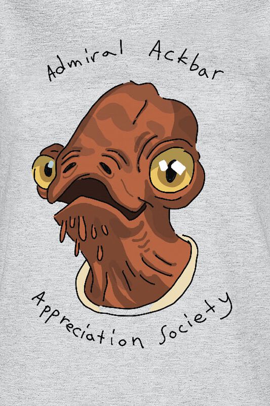 Filme & Serien Serien Admiral Ackbar - Appreciation Society | Star Wars T-Shirt