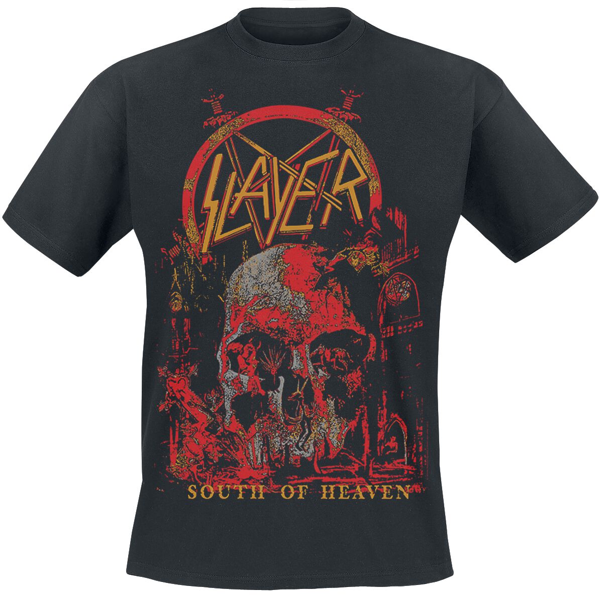 Slayer Three Color SOH T-Shirt black