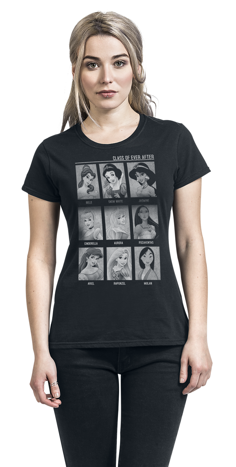 Disney Princess Class of Ever After T-Shirt schwarz