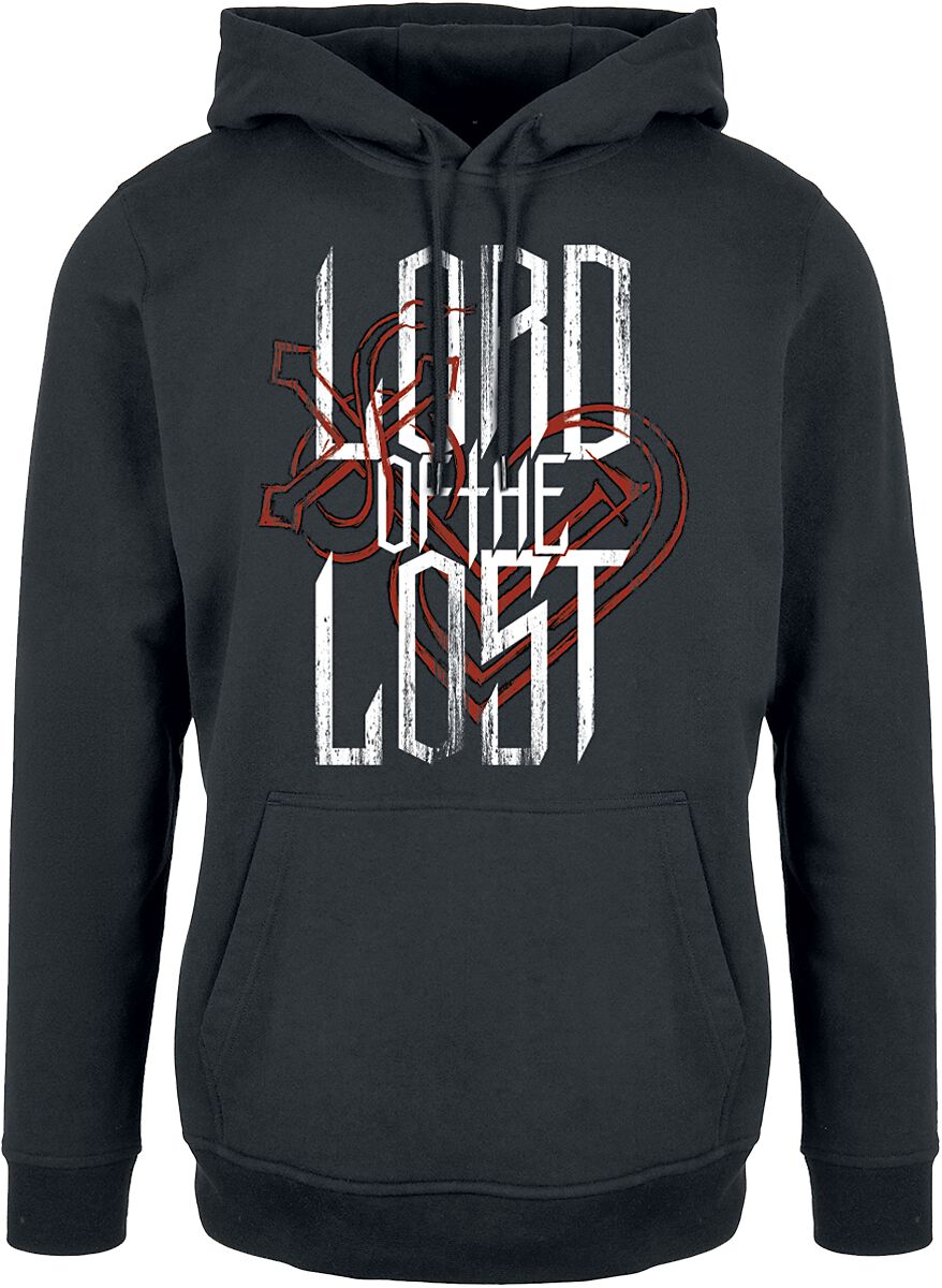 Lord Of The Lost Logo Kapuzenpullover schwarz