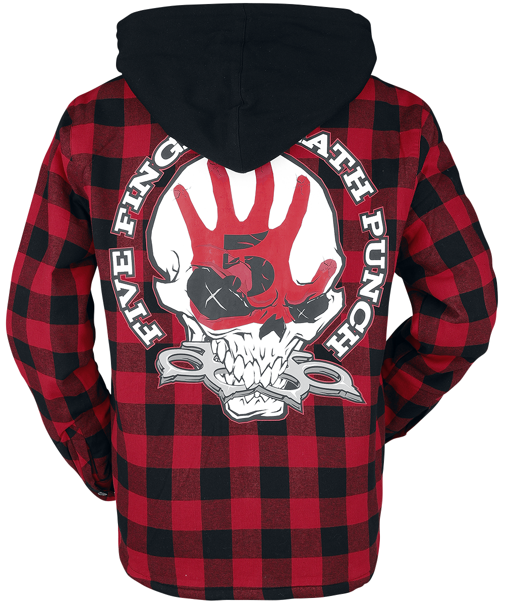 Five Finger Death Punch EMP Signature Collection Übergangsjacke schwarz rot