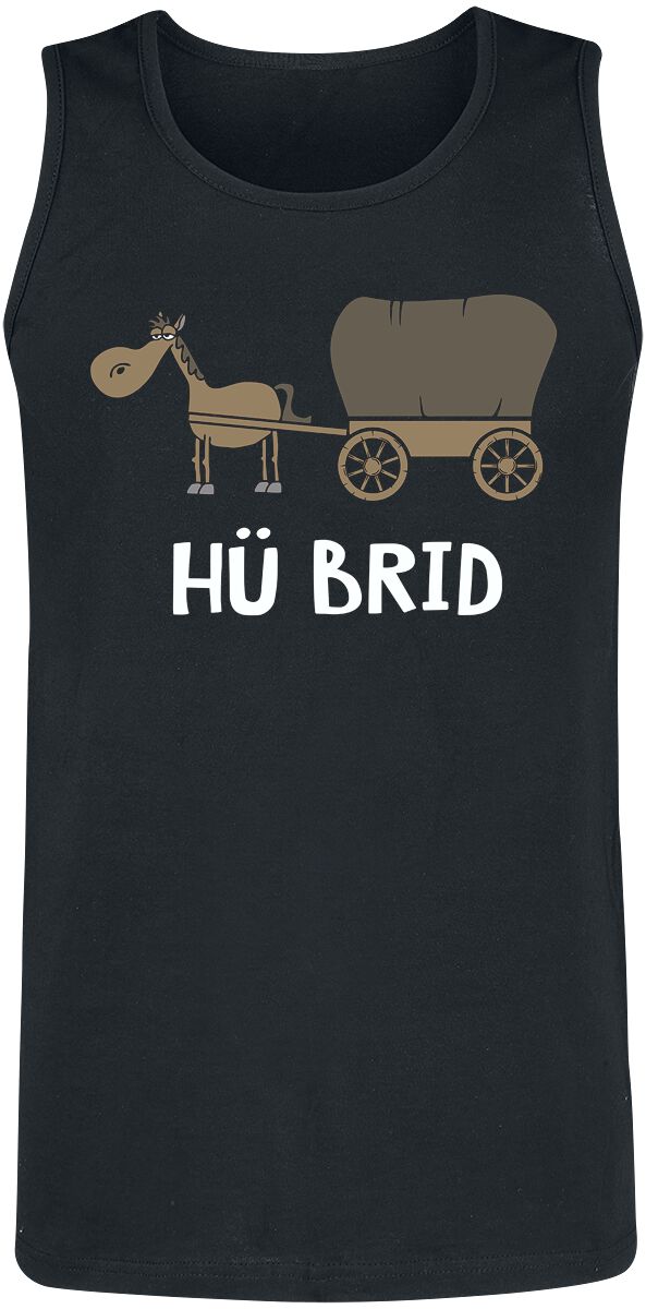 Tierisch Tank-Top – Hü Brid – S bis XXL – für Männer – Größe M – schwarz Tierisch Tank-Top – Hü Brid – S bis XXL – für Männer – Größe M – schwarz