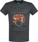 Old No. 7 Red Logo, Jack Daniel's, T-Shirt