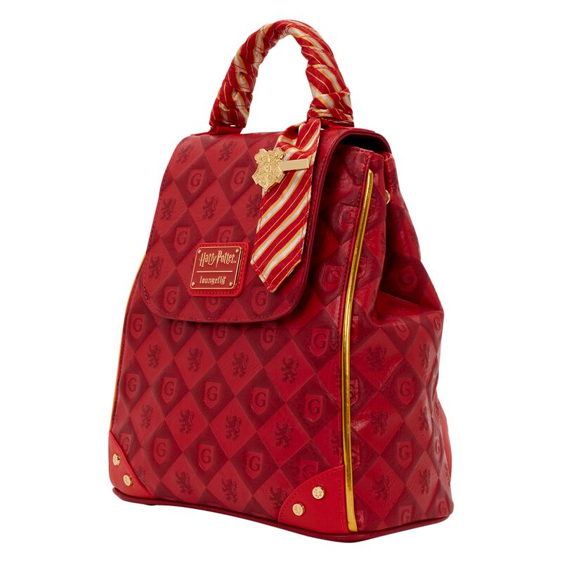 Harry Potter Mini-Rucksack - Loungefly - Gryffindor - multicolor  - Lizenzierter Fanartikel