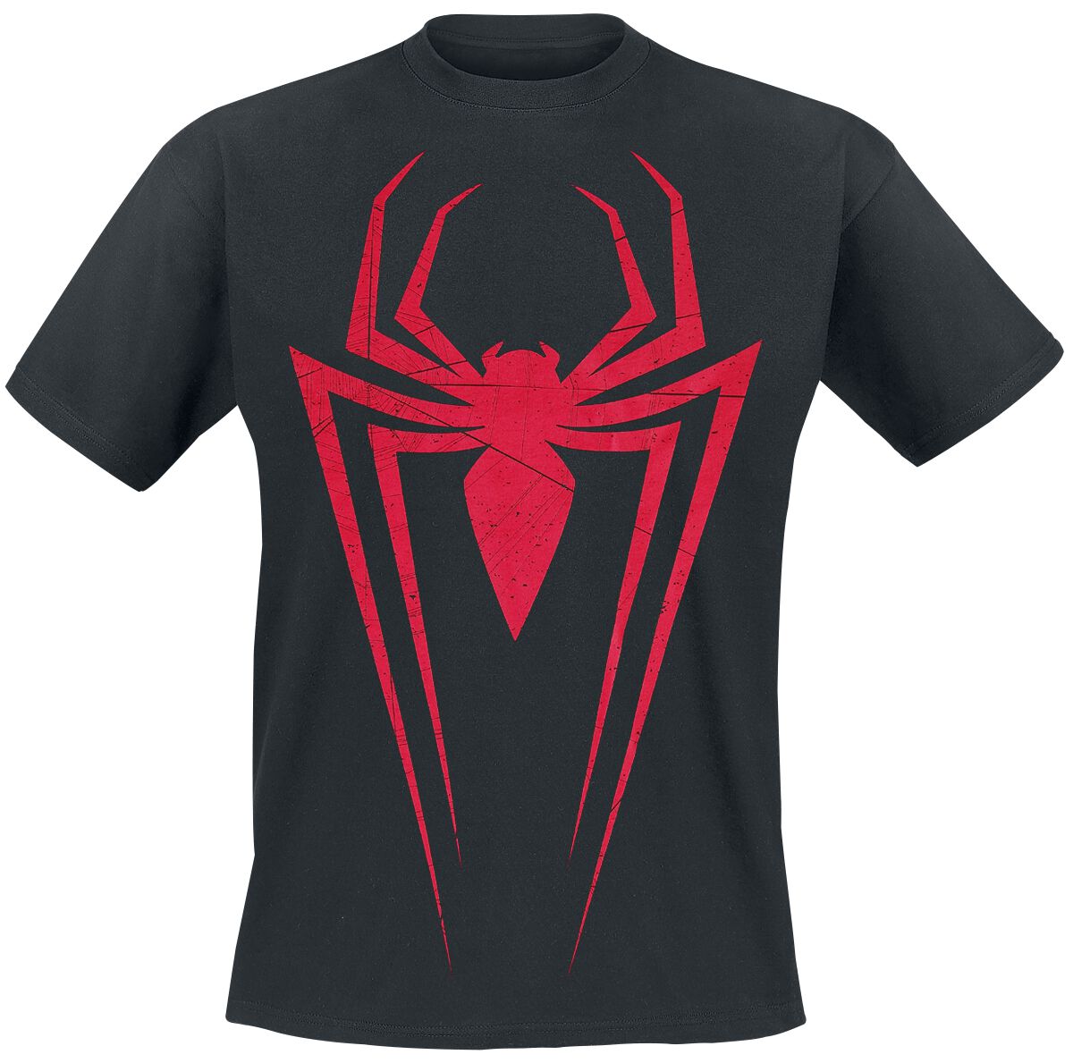 Miles Morales Logo T-Shirt schwarz von Spider-Man