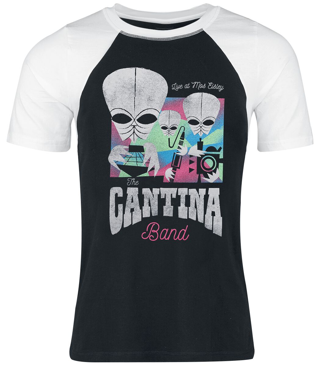 T-Shirt Manches courtes de Star Wars - Cantina Band - S à XXL - pour Femme - noir