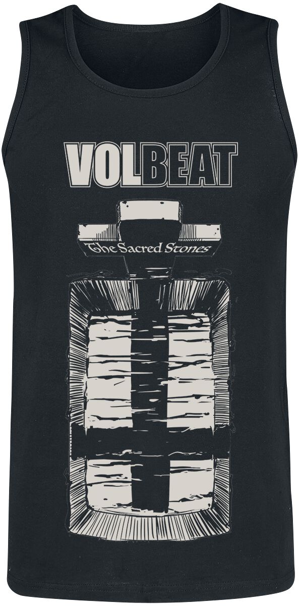 Volbeat The Scared Stones Tank-Top schwarz in 4XL