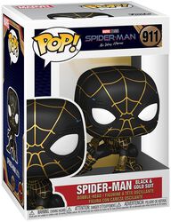 Black & Gold Suit Vinyl Figur 911, Spider-Man, Funko Pop!
