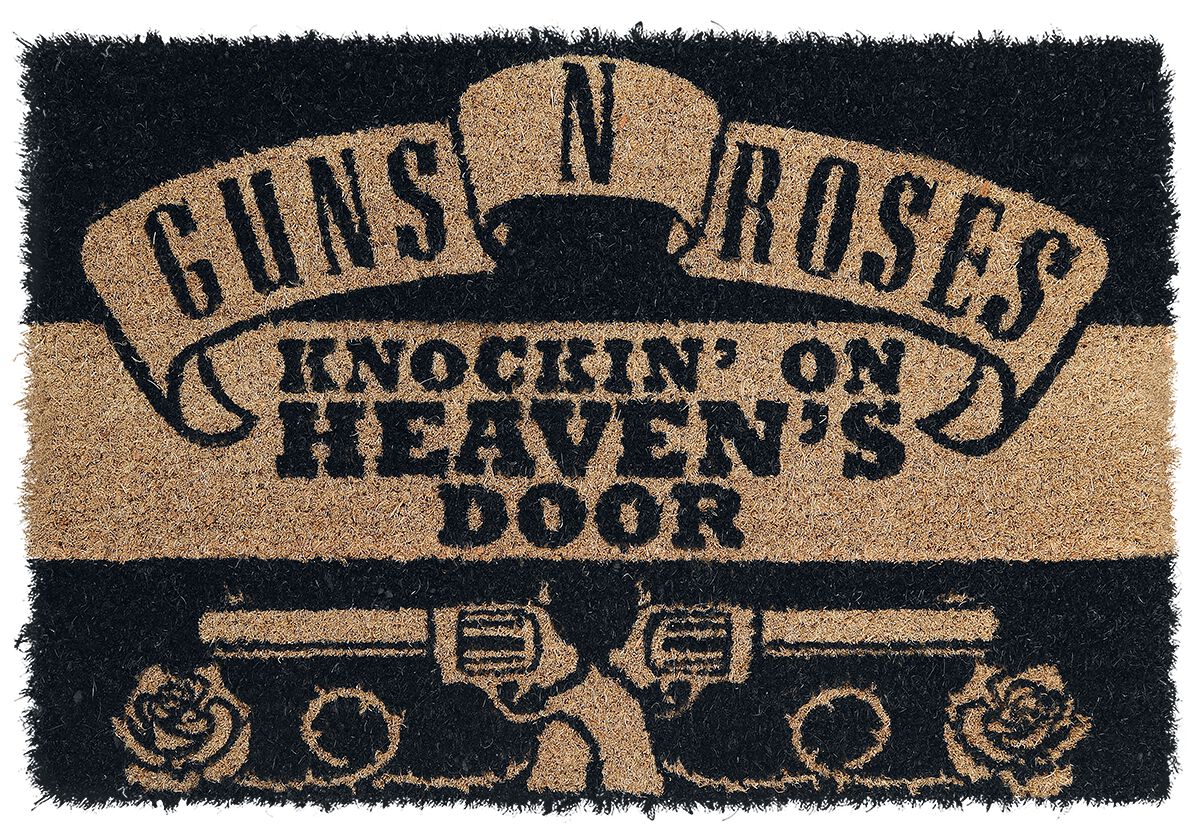 Guns N' Roses Knockin' on Heaven's Door Fußmatte multicolor